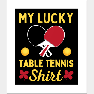Table Tennis Funny Posters and Art